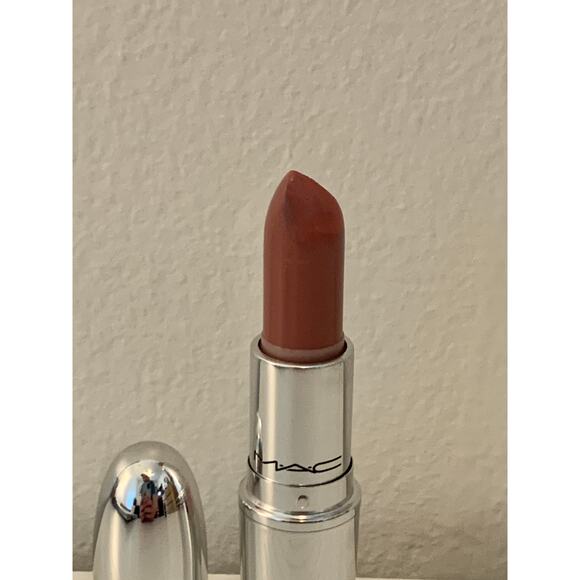 MAC Cremesheen Babetown Shiny Pretty Things Lipstick RARE HTF *USED* Pink Nude - Picture 2 of 9